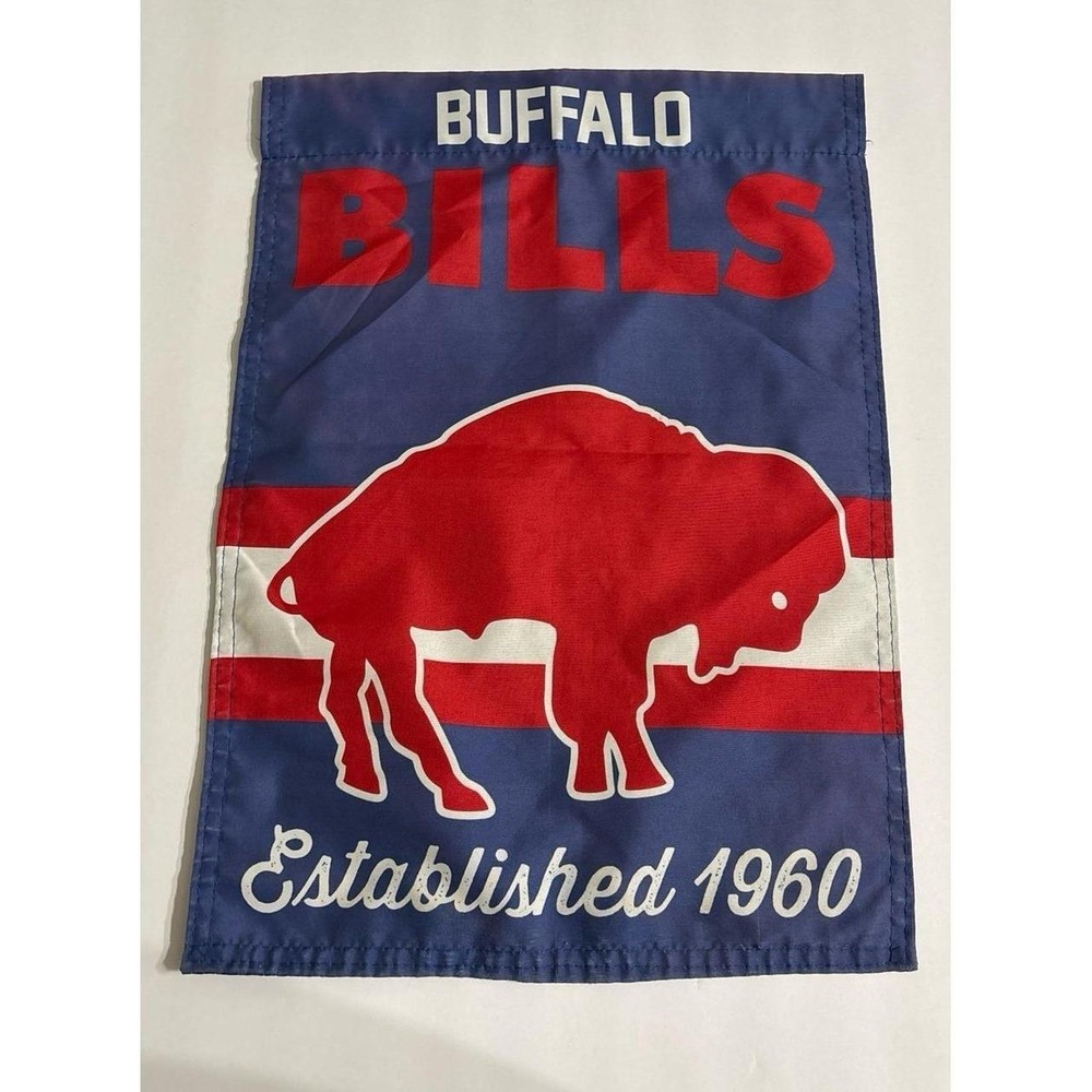 Buffalo Bills Garden Flag (17.5 X12) Faded (As Is)